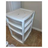 Set of Plastic Storage Drawers and Multi-Size Containers