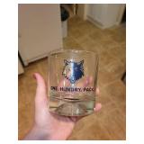 Set of 4 Minnesota Timberwolves One Hungry Pack Whiskey Glasses