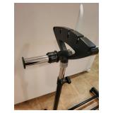 Adjustable Height Clothing Rack with Heavy Duty Base