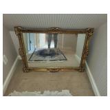 Ornate Gold Framed Wall Mirror