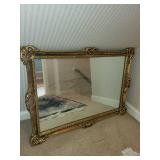 Ornate Gold Framed Wall Mirror