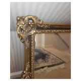 Ornate Gold Framed Wall Mirror