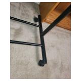 Adjustable Metal Garment Rack with Wheels
