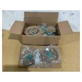 15PCS GreenLife Soft Grip Healthy Ceramic Nonstick, Cookware Pots and Pans Set