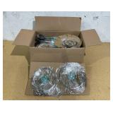 15PCS GreenLife Soft Grip Healthy Ceramic Nonstick, Cookware Pots and Pans Set