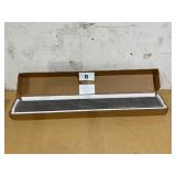 2PCS Flyjoe Picture Ledge Shelf, Floating Shelves Set, Long Large Nursery Book Shelves for Toys Storage