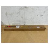 2PCS Flyjoe Picture Ledge Shelf, Floating Shelves Set, Long Large Nursery Book Shelves for Toys Storage