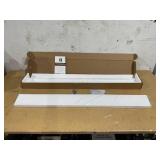 2PCS Flyjoe 48 Inch Picture Ledge Wall Shelves