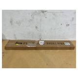 Axeman Floating Shelves for Wall - 48 Inch Dark Wood Shelves for Wall