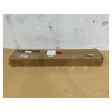 2PCS Fuqing 36 Inch White Floating Shelves for Wall, Solid Wood White Floating Shelves Set