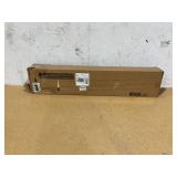 2PCS Fuqing 36 Inch White Floating Shelves for Wall, Solid Wood White Floating Shelves Set