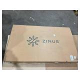 Queen Size ZINUS Lottie Upholstered Platform Bed Frame, Mattress Foundation