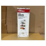 Hyper Tough 4 Tier Wire Shelf Unit, Chrome, 1400 lb. Capacity