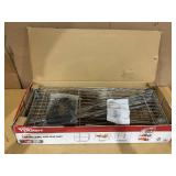 Hyper Tough 4 Tier Wire Shelf Unit, Chrome, 1400 lb. Capacity