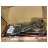 Hyper Tough 4 Tier Wire Shelf Unit, Chrome, 1400 lb. Capacity