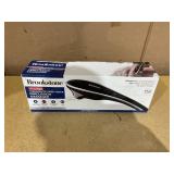 Brookstone Handheld Percussion Body Massager, 4 Vibration Modes, 5 Interchangeable Heads