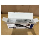 Brookstone Handheld Percussion Body Massager, 4 Vibration Modes, 5 Interchangeable Heads