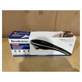Brookstone Handheld Percussion Body Massager, 4 Vibration Modes, 5 Interchangeable Heads