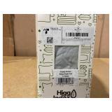 4PCS King Size Purity Home 100% Cotton Queen Sheet Set, 400 Thread Count Sateen Green Wrinkle-Resistant Set Light Gray