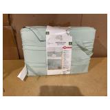 10PCS Queen Size Mainstays Mint Bed in a Bag Comforter Set with Sheets