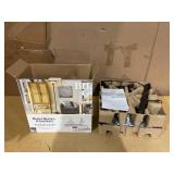 Better Homes & Gardens 70" Victorian Floor Lamp with Etched Glass Shade in Bronze Color