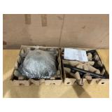 Better Homes & Gardens 70" Victorian Floor Lamp with Etched Glass Shade in Bronze Color