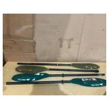 LOT OF 2 Ozark Trail Standard Aluminum Kayak Paddle