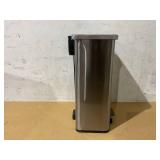 Better Homes & Gardens 13.2 Gallon Slim Stainless Steel Kitchen Step Trash Can