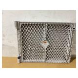 Toddleroo by North States Superyard 6 Panel Free Standing Play Yard, Indoor or Outdoor Baby Playpen, Baby Gate. Made in USA. 5.5 feet Corner to Corner Play Pen (26" Tall, Pewter)