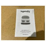 Ingenuity Baby Base 2-in-1 Convertible Feeding High Chair with Self Storing Tray, Grey