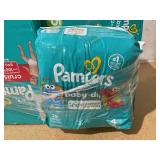 LOT of 3 Pampers Size 4 and 5