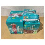 LOT of 3 Pampers Size 4 and 5