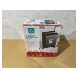 Pen+Gear 6-Sheet Micro-cut Paper/Credit Card Shredder with 3.4 Gallon Bin, Black,Home and Office use