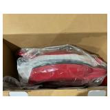 Dash 12" Pizza Griddle, Red - Personal Pizza Maker with Dual Cooking Surfaces, Nonstick & 450°F Heat