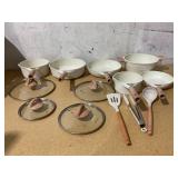 Carote 13 Pcs Nonstick Cookware Sets, Granite Non Stick Pots and Pans Set