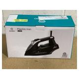 Moosoo Steam iron, 1800W iron for Clothes with Rapid Heating Ceramic Coated Soleplate, Self-Cleaning, Auto-Off