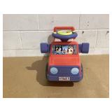 Bluey Licensed Interactive Ride-On Push Car for Boys and Girls, Foot-to-Floor, Ages 1-3