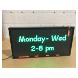 VEVOR Programmable LED Sign, P5 Full Color LED Scrolling Panel