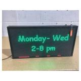 VEVOR Programmable LED Sign, P5 Full Color LED Scrolling Panel