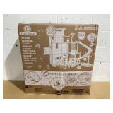 Barbie Dreamhouse Pool Party Doll House and Playset with 75+ Pieces, 45 in, Slide & Puppy Elevator