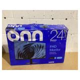 Onn. 24" FHD (1920 x 1080p) 60hz Office Monitor with 6 ft HDMI Cable