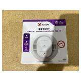 Kidde Battery Powered Smoke and Carbon Monoxide Detector with LED Warning Lights and Voice Alarm