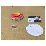 Kidde Smoke Detector, AA Battery Powered, LED Warning Light Indicators