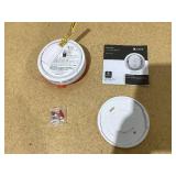 Kidde Smoke Detector, AA Battery Powered, LED Warning Light Indicators