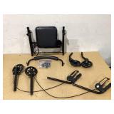 Equate Rolling Walker for Seniors, Rollator with Seat and Wheels, Black