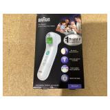 Braun No Touch 3-in-1 Digital Thermometer, Suitable for All Ages, BNT100US, White