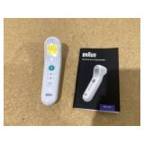 Braun No Touch 3-in-1 Digital Thermometer, Suitable for All Ages, BNT100US, White