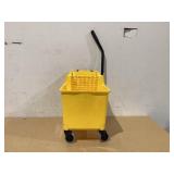 Libman One-Piece Bucket & Wringer Yellow Polypropylene Height 21.75 in.