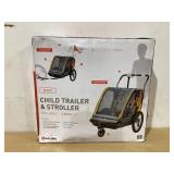 Allen Sports Deluxe Bike Trailer & Stroller