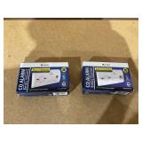 LOT OF 2 Kidde AA Battery Operated Basic Carbon Monoxide Alarm